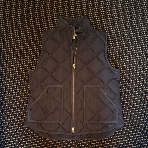 J. Crew Factory Jackets & Blazers - Quilted Navy Vest
